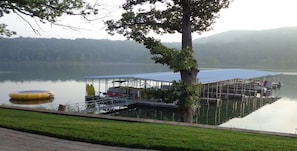 Rent a luxury pontoon from our 20 stall dock, or bring your own boat and rent a slip.