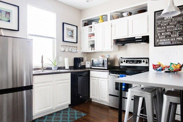 Let us know if you need anything else during your stay.