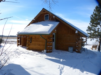 Prairie Cabin Of The Lac Qui Parle "Lake Which Speaks"