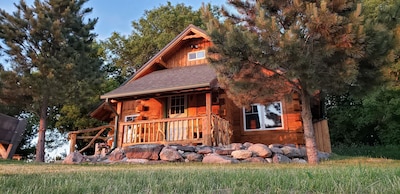 Prairie Cabin Of The Lac Qui Parle "Lake Which Speaks"