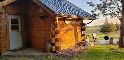 Prairie Cabin Of The Lac Qui Parle "Lake Which Speaks"