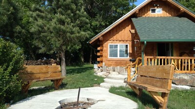 Prairie Cabin Of The Lac Qui Parle "Lake Which Speaks"