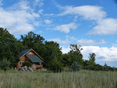 Prairie Cabin Of The Lac Qui Parle "Lake Which Speaks"