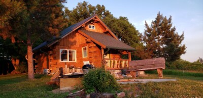 Prairie Cabin Of The Lac Qui Parle "Lake Which Speaks"