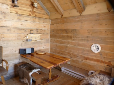 Prairie Cabin Of The Lac Qui Parle "Lake Which Speaks"