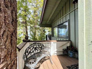 view from front door
