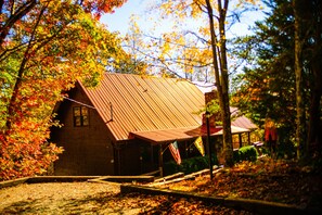 View from parking area