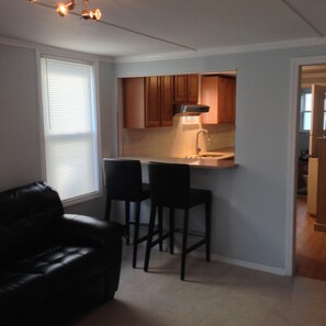 Bar Area and gateway between Living room and Kitchen