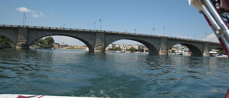 London Bridge built 1841  
Rebuilt Havasu
in 1967 