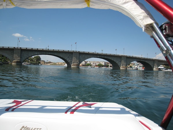 London Bridge built 1841  
Rebuilt Havasu
in 1967 