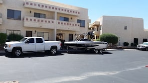 Boat & Trailer Parking in Complex