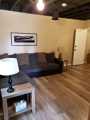 Living room from front entrance.  