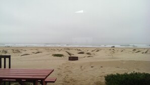 Oceanfront patio