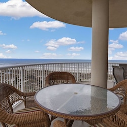 Amazing views from our 6th story oversized balcony