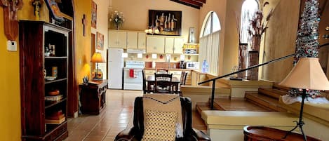 spacious open interior