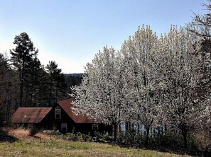 Front of home.