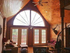 Upstairs living room.