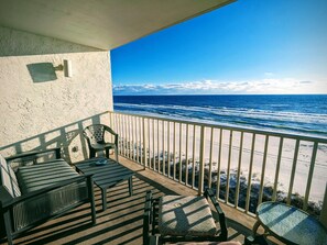 Balcony Adjacent to Sandy Beach