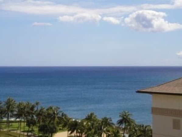 Stunning view from the front lanai