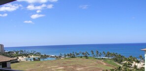 Expansive lanai view all the way from lagoon 3 to lagoon 2