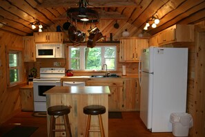 Kitchen Close up; New appliances; New Pots and Pans