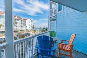 A breathtaking ocean view from a balcony