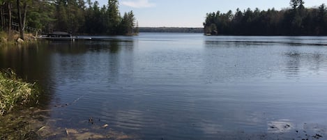 Lake view from pier (June)