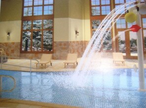 Indoor pool area