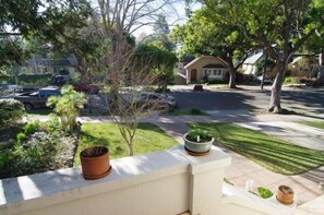 view from front porch