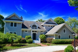 Front entrance to the house