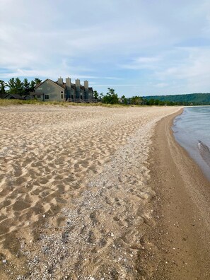 Long beautiful sandy beach