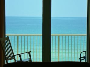 living room looking out