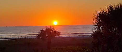 Morning Sunrise From The Balcony 