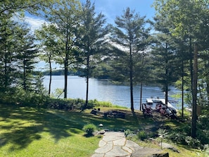 View of Lake from back of home
