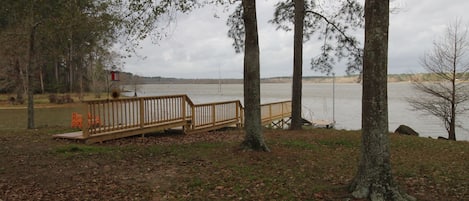 Beautiful boat private dock