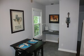 Office nook in kitchen