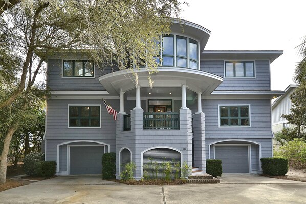 Front of house.