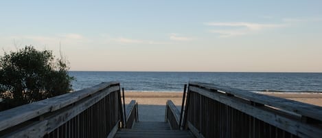 One of the accesses to the 1/2-mile of beach exclusive to Kingston Plantation!