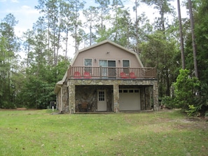 View of house from the lake