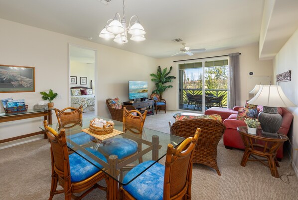 Dining Room and Living Area