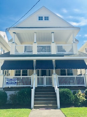 Welcome to our first floor home, which is a block to the beach and boardwalk! 