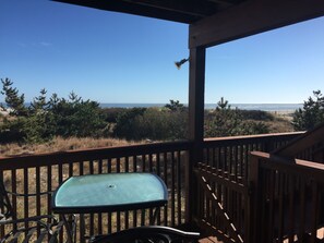 Beautiful unobstructed views from the back deck