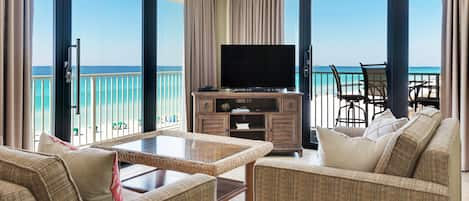 Watch TV or  the Gulf, its a tough Choice