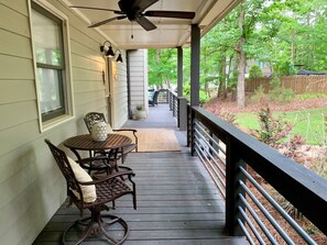 Expansive wrap around deck