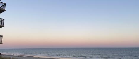 Vue sur la plage/l’océan