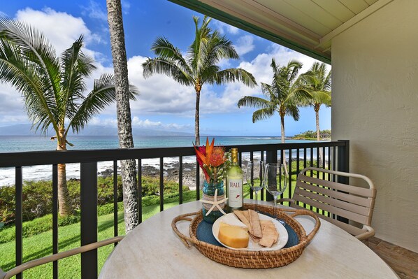 Napili Shores I270 lanai ocean view 1