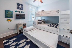 Twin over Full Bunk with Twin Trundle 
