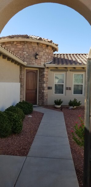 Court Yard Entry