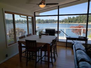 Dining area with fantastic views