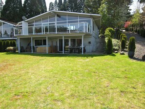 Located on 50' of waterfront at Oyster Bay!